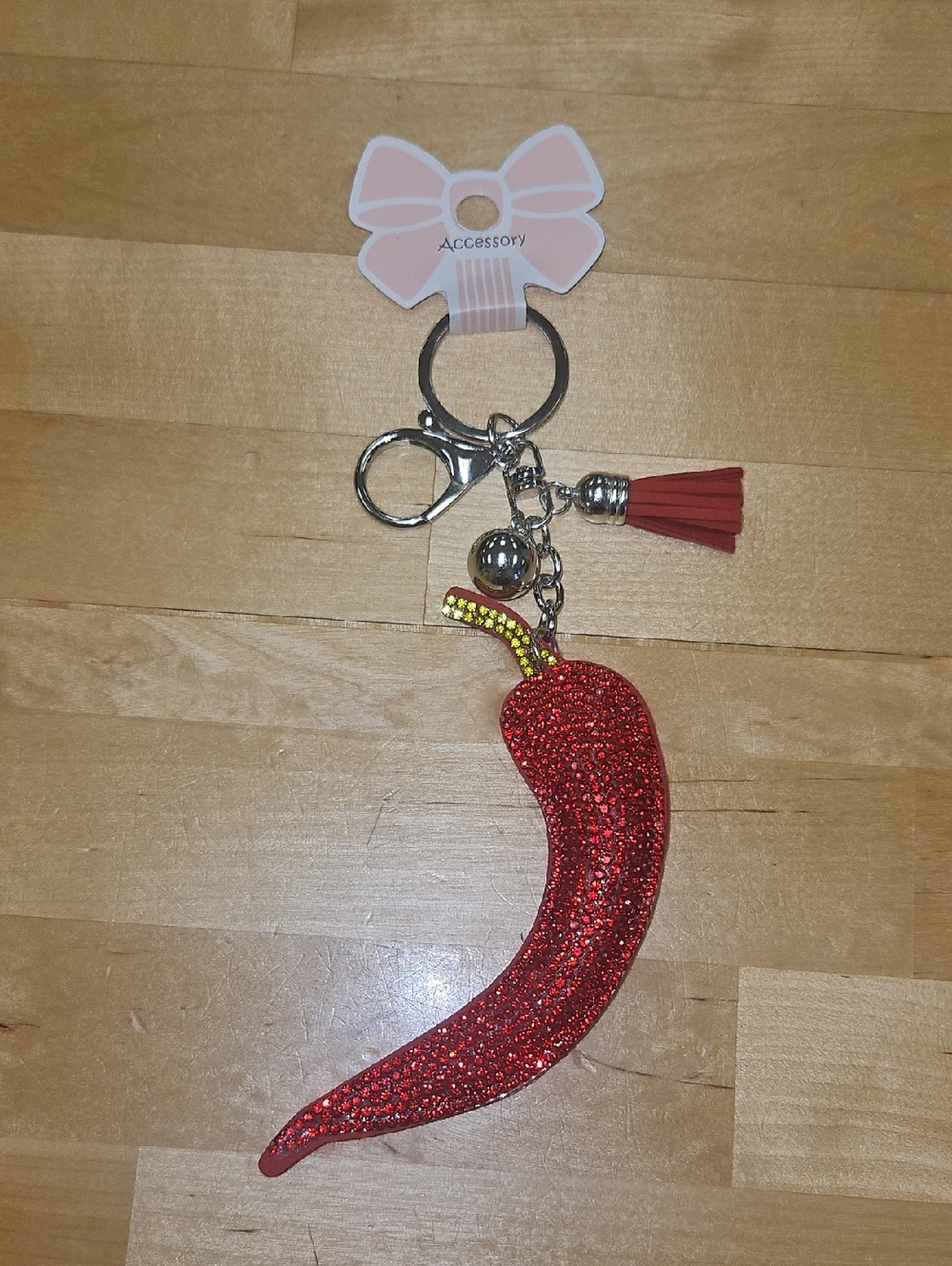Chilli Pepper Keychain Nwt